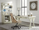 Jonileene White/Gray 60" Home Office Desk