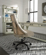 Jonileene White/Gray 60" Home Office Desk