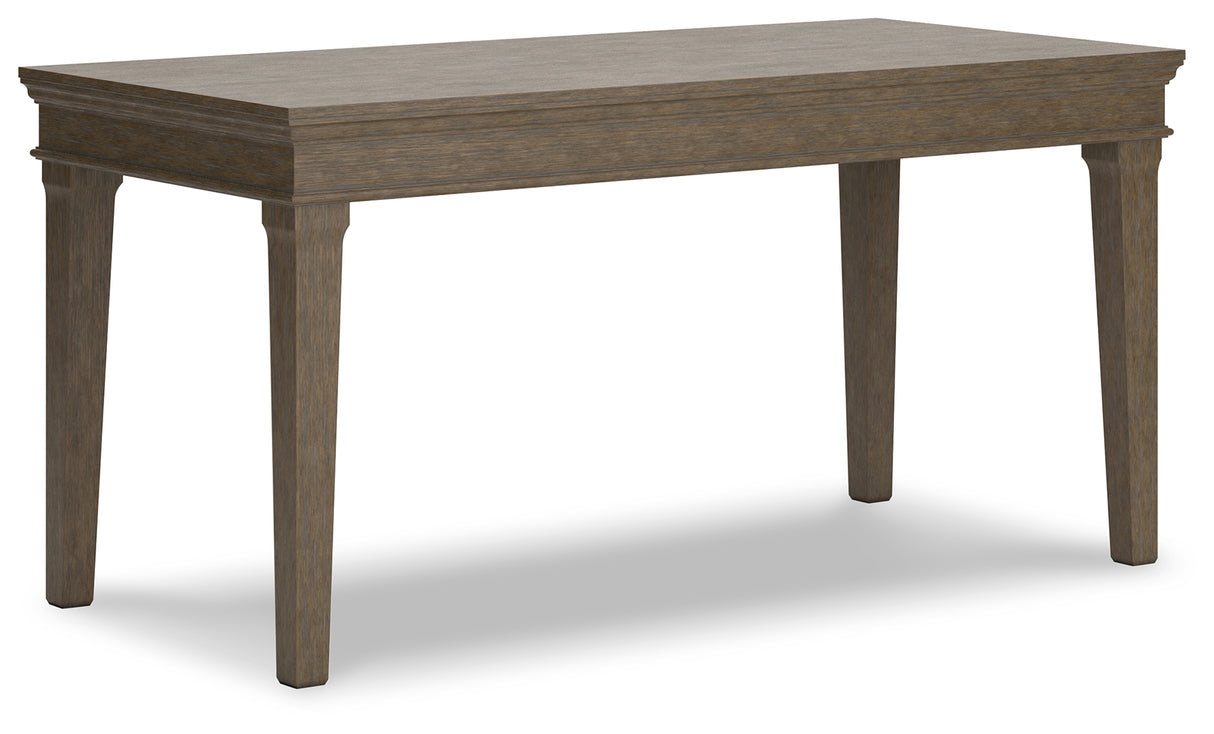 Janismore Weathered Gray 63" Home Office Desk