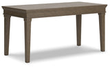 Janismore Weathered Gray 63" Home Office Desk