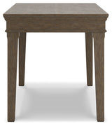 Janismore Weathered Gray 63" Home Office Desk