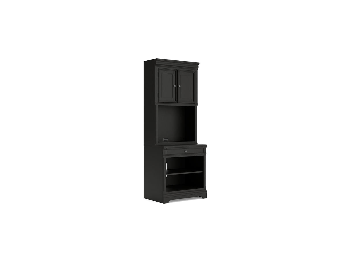 Beckincreek Black Bookcase