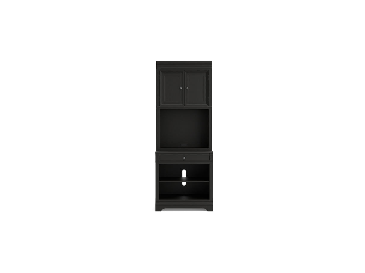 Beckincreek Black Bookcase