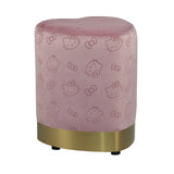 Hello Kitty® Heart Vanity Ottoman