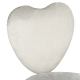 Heart Swivel Vanity Chair