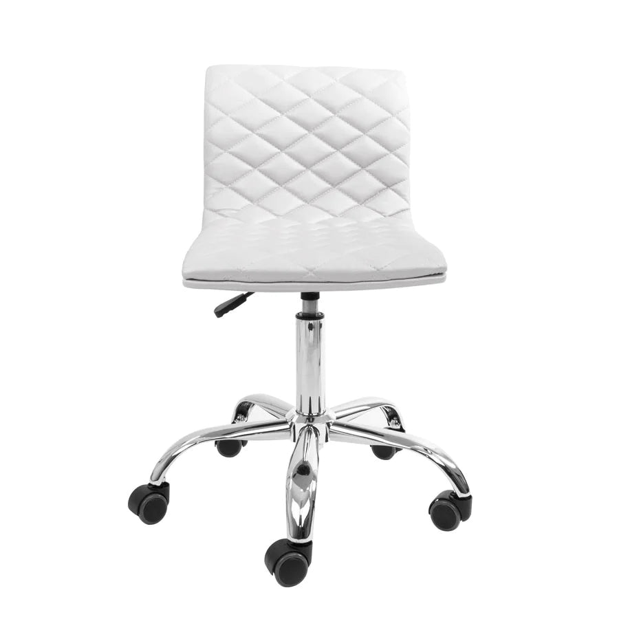 Eliza Diamond Quilted Vanity Chair