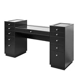 SlayStation® Odette Vanity Table with Top Display Drawers