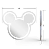 Mickey Mouse LED Wall Mirror