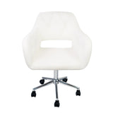 Brittney Tufted Leatherette Vanity Chair