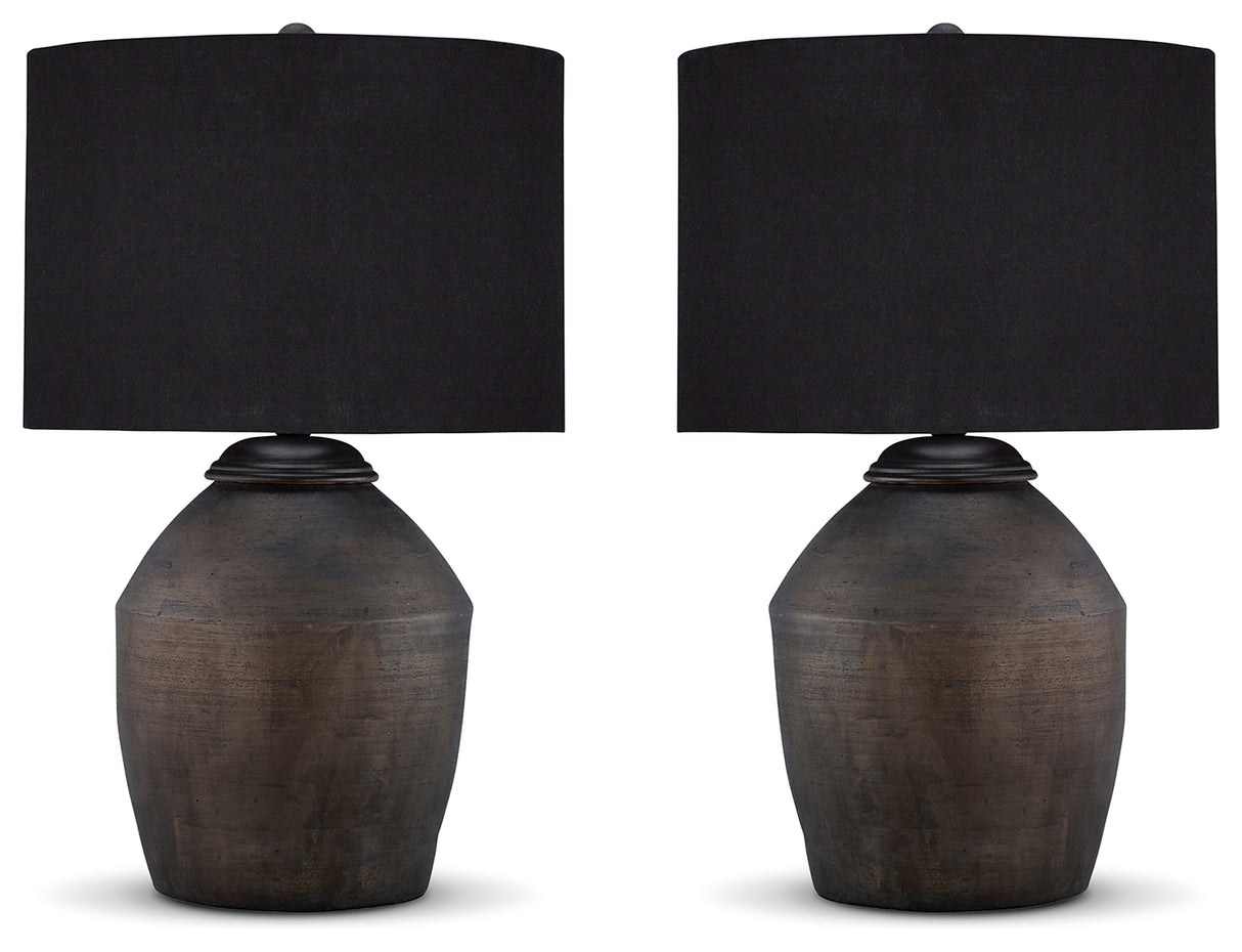 Naareman 2-Piece Lamp Set