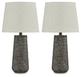 Chaston Antique Bronze Finish Table Lamp (Set Of 2)