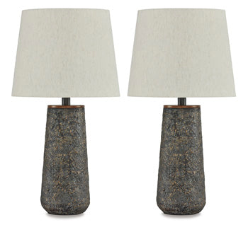 Chaston Antique Bronze Finish Table Lamp (Set Of 2)