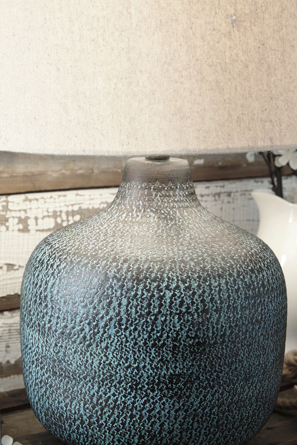 Malthace Patina Table Lamp