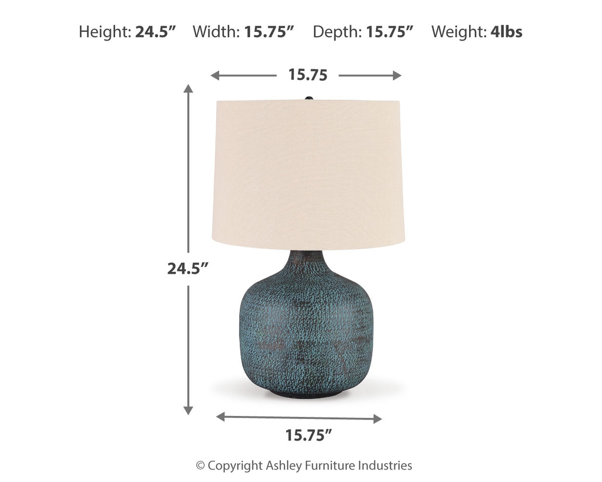 Malthace Patina Table Lamp