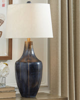 Evania Indigo Table Lamp