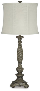 Alinae Antique Gray Table Lamp