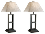 Deidra Black Table Lamp (Set Of 2)