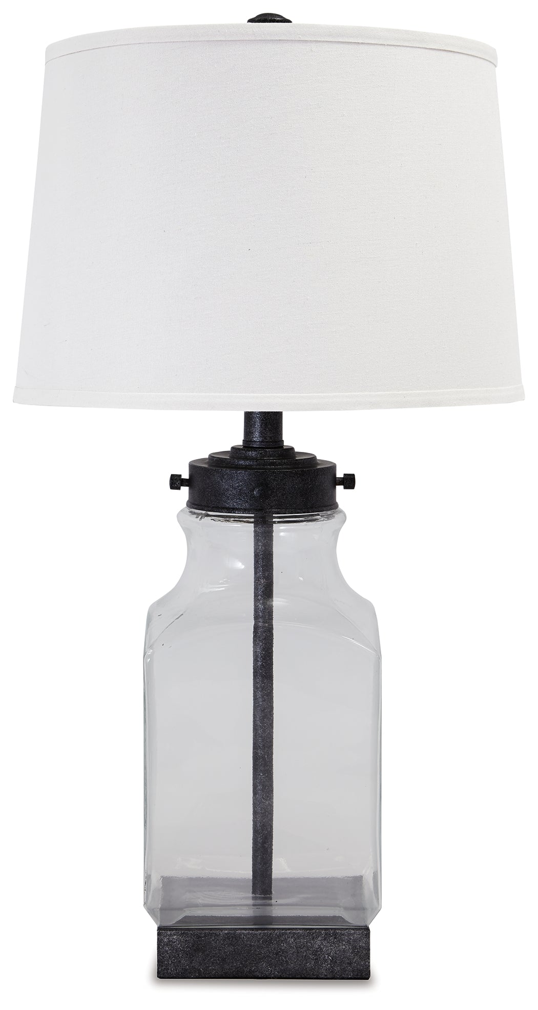 Sharolyn Transparent/Silver Finish Table Lamp