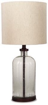 Bandile Clear/Bronze Finish Table Lamp