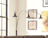 Sheriel Black Floor Lamp