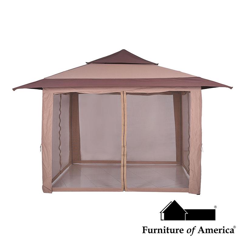 Genoa Brown Patio Set