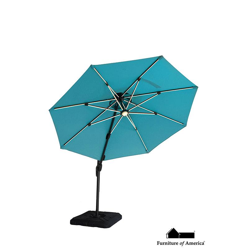 Fera Teal Umbrella