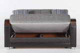Luna Love Seat Sleeper (Fulya Gray)  2 Pieces