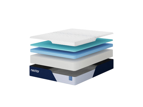 Nectar Classic Memory Foam 5.1 White Twin Xl Mattress
