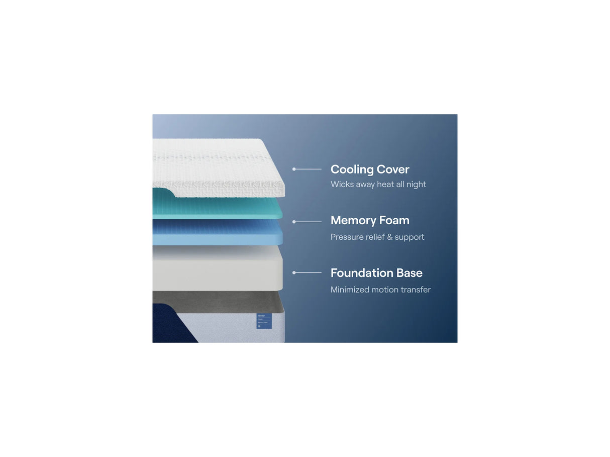 Nectar Classic Memory Foam 5.1 White King Mattress