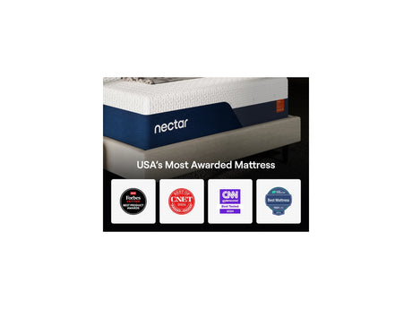 Nectar Ultra Memory Foam 5.1 White Full Mattress
