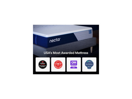 Nectar Classic Hybrid 5.1 White Queen Mattress