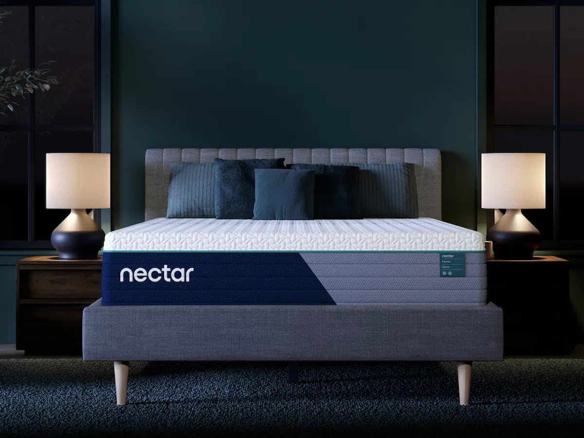 Nectar Premier Hybrid 5.1 White Queen Mattress