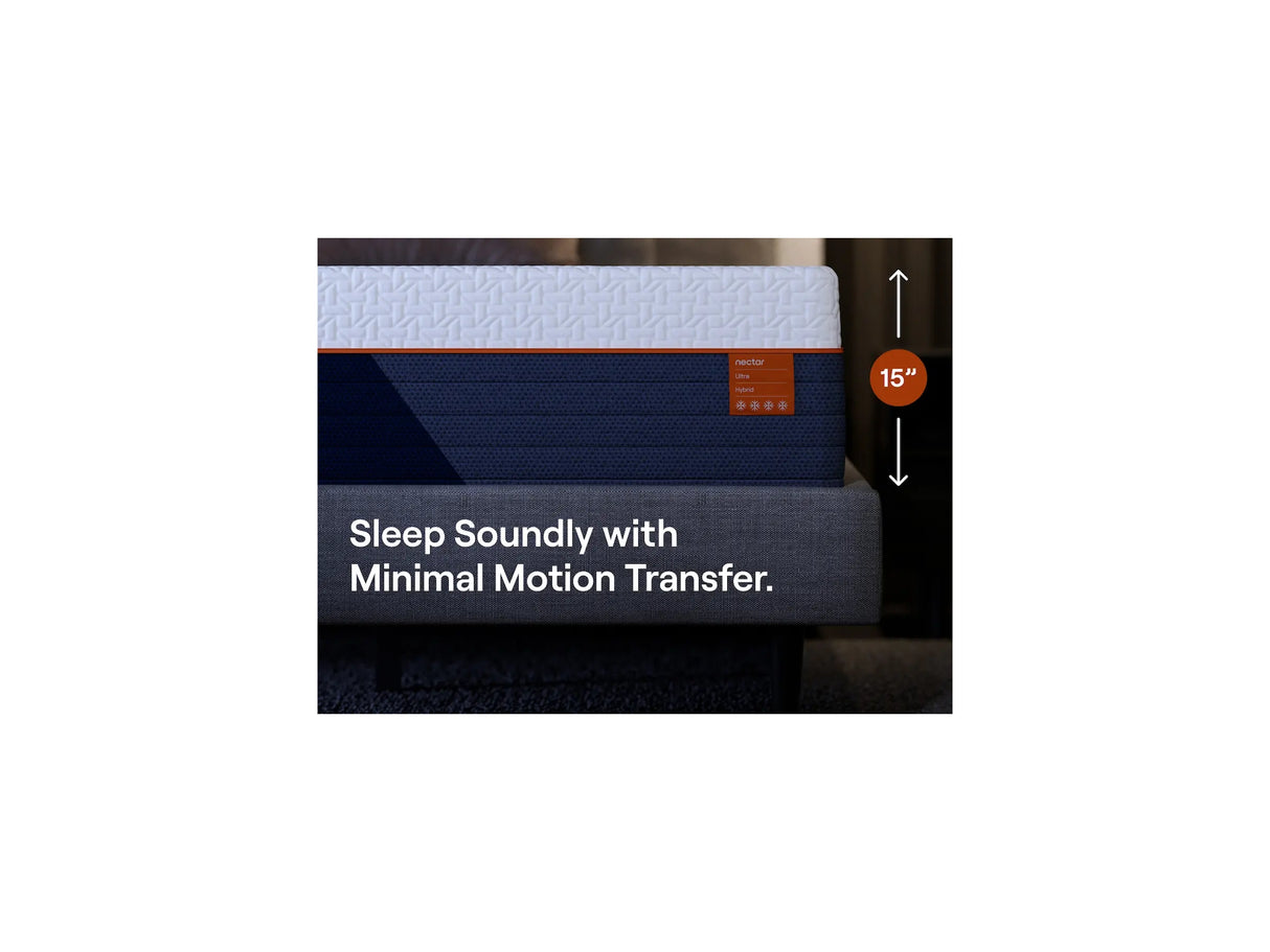 Nectar Ultra Hybrid 5.1 White Twin Xl Mattress