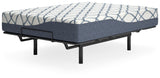 12 White/Blue Inch Chime Elite 2.0 King Mattress
