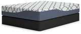 12 White/Blue Inch Chime Elite 2.0 King Mattress