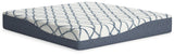12 White/Blue Inch Chime Elite 2.0 King Mattress