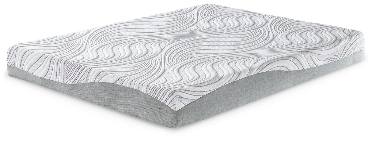 8 White Inch Memory Foam Queen Mattress