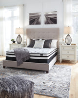 8 White Inch Chime Innerspring Queen Mattress In A Box
