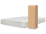10 White Inch Chime Memory Foam Queen Mattress In A Box