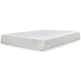 10 White Inch Chime Memory Foam Twin Mattress In A Box