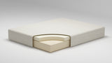 Chime White 8 Inch Memory Foam Twin Mattress In A Box