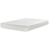 Chime White 8 Inch Memory Foam King Mattress In A Box
