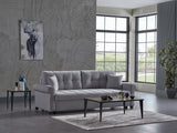 Mocca P Arm Sofa (Koopsi Gray)