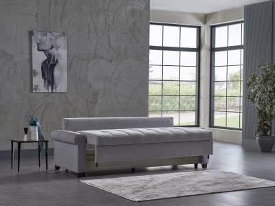 Mocca P Arm Sofa (Koopsi Gray)