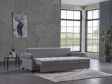 Mocca P Arm Sofa (Koopsi Gray)
