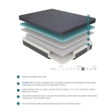 Mira 11" Twin Gel-Infused Memory Foam Hybrid Mattress