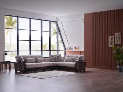 Natural Sectional (Nivus Beige)