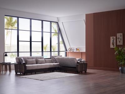 Natural Sectional (Nivus Beige)