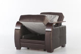 Natural Armchair (Prestige Brown) 2 Pieces