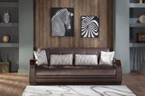 Natural Love Seat(Prestige Brown) 2 Pieces